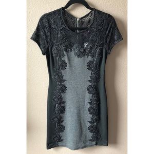 🆕 Truly Poppy “Becka” Lace Trim Knit Dress